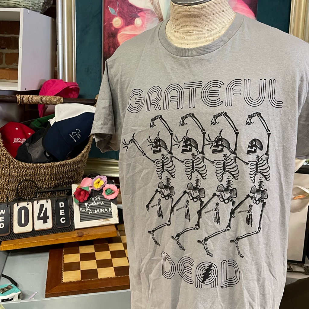 Grateful Dead Marquee Dead Grey TShirt